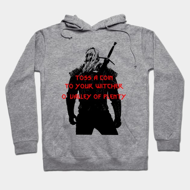Toss a coin to your witcher Hoodie by OtakuPapercraft